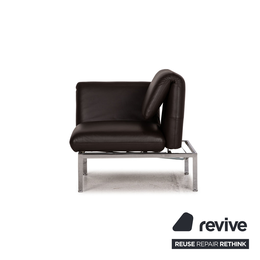 Brühl & Sippold Roro Leder Sessel Braun Funktion