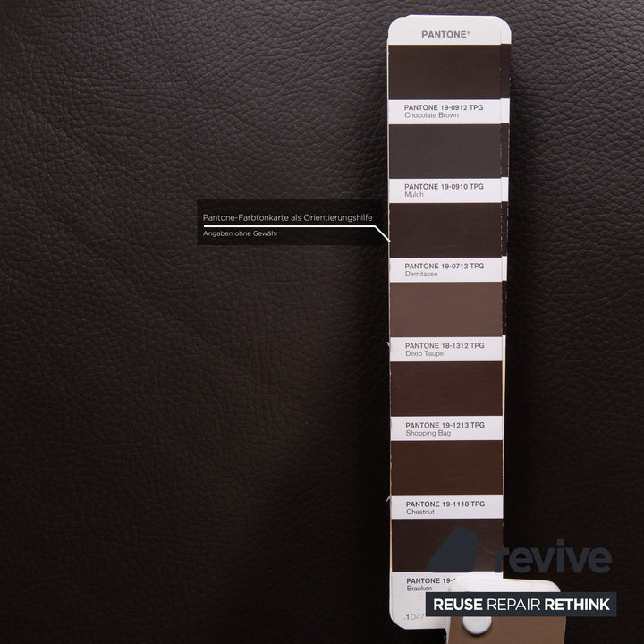 Brühl & Sippold Roro Leder Sessel Braun Funktion