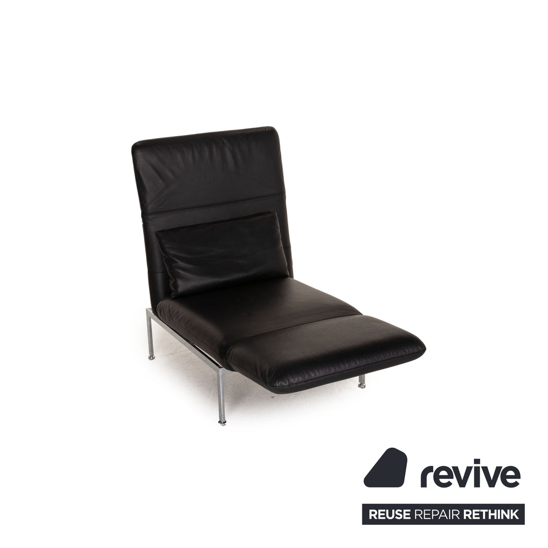 Brühl & Sippold Roro Leder Sessel Schwarz Funktion