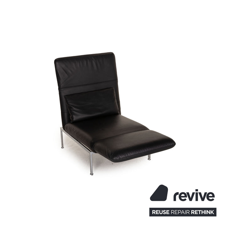 Brühl & Sippold Roro Leder Sessel Schwarz Funktion