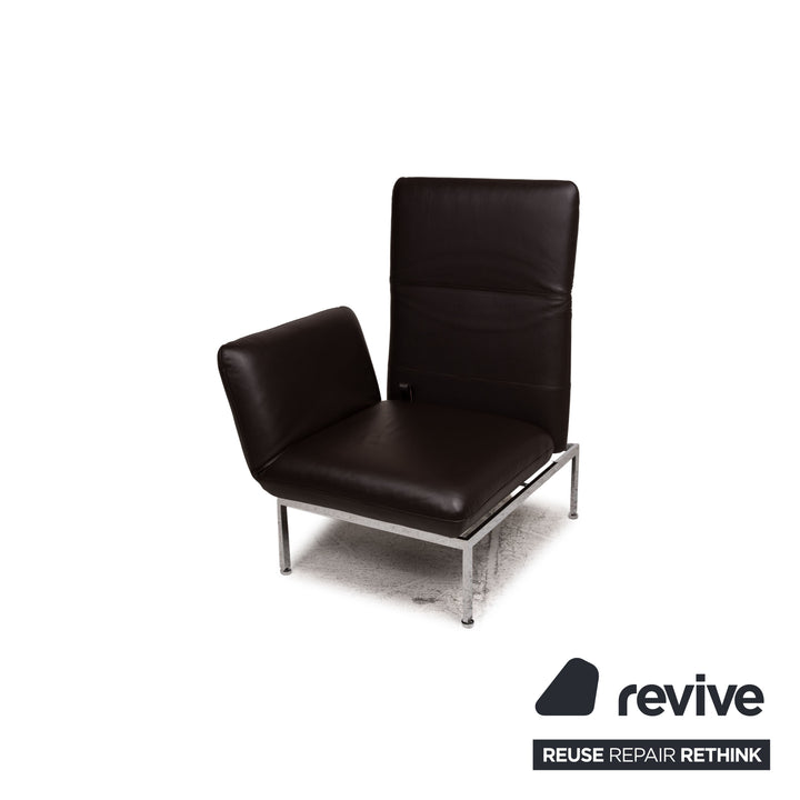 Brühl & Sippold Roro Leder Sessel Braun Funktion