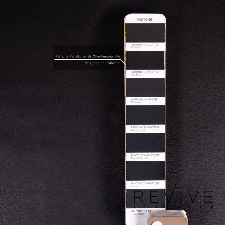 Brühl & Sippold Roro Leder Sofa Garnitur Schwarz 2x Zweisitzer Funktion Relaxfunktion Couch #15070