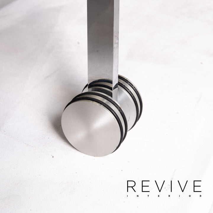 Brühl & Sippold Roro Leder Sofa Weiß Zweisitzer Funktion Schlaffunktion Schlafsofa Couch #13889