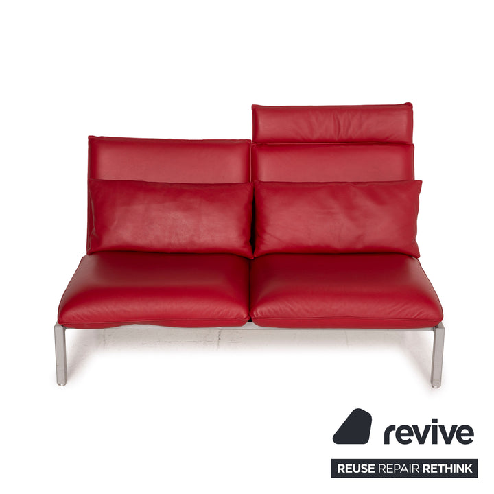 Brühl & Sippold Roro Leder Sofa Zweisitzer Liegefunktion Relaxfunktion
