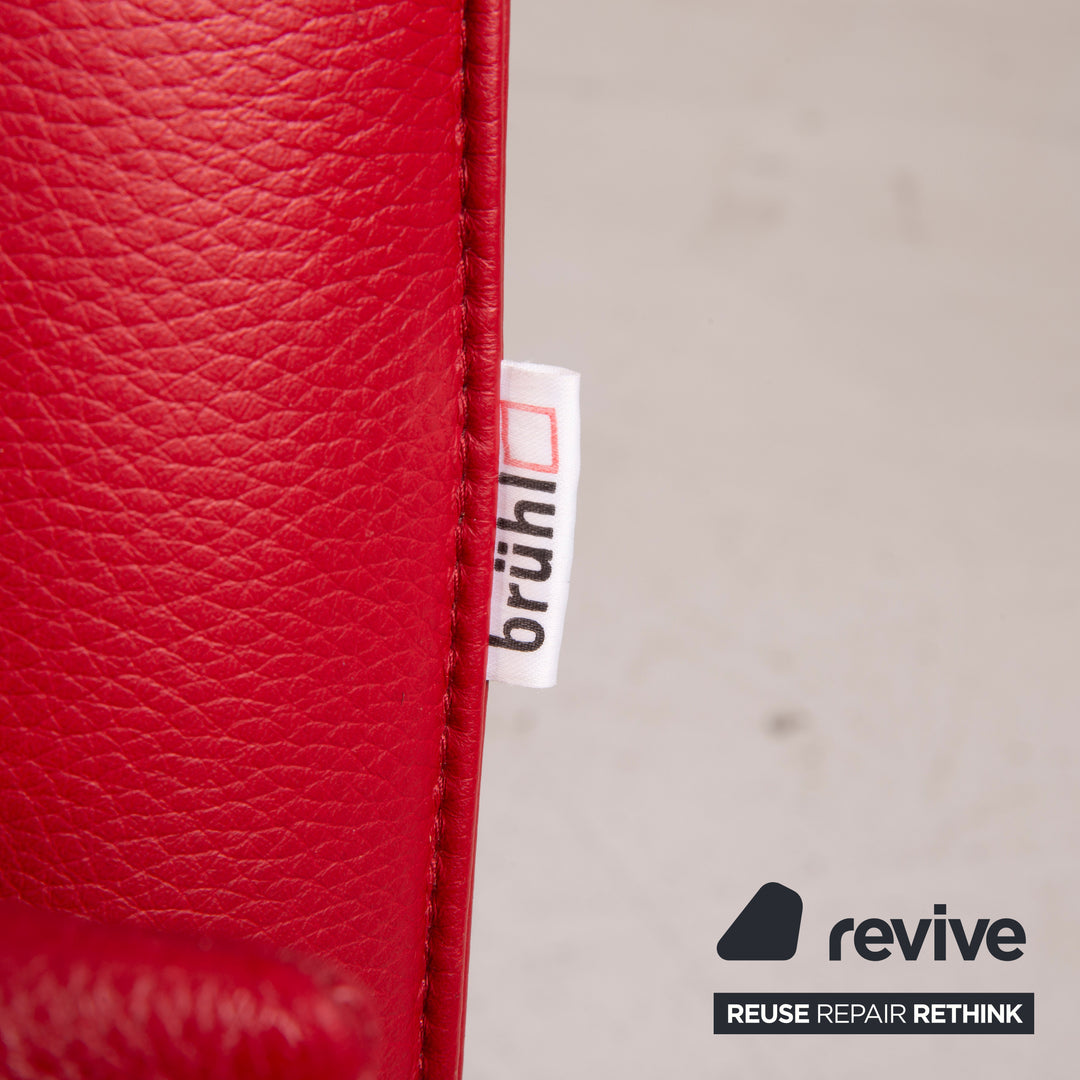 Brühl & Sippold Roro Leder Sofa Zweisitzer Liegefunktion Relaxfunktion