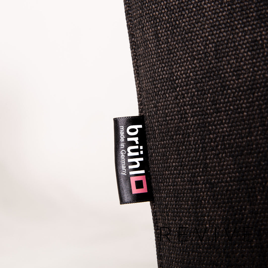 Brühl & Sippold Moule Stoff Ecksofa Braun Dunkelbraun Funktion Schlaffunktion Relaxfunktion Couch #12524