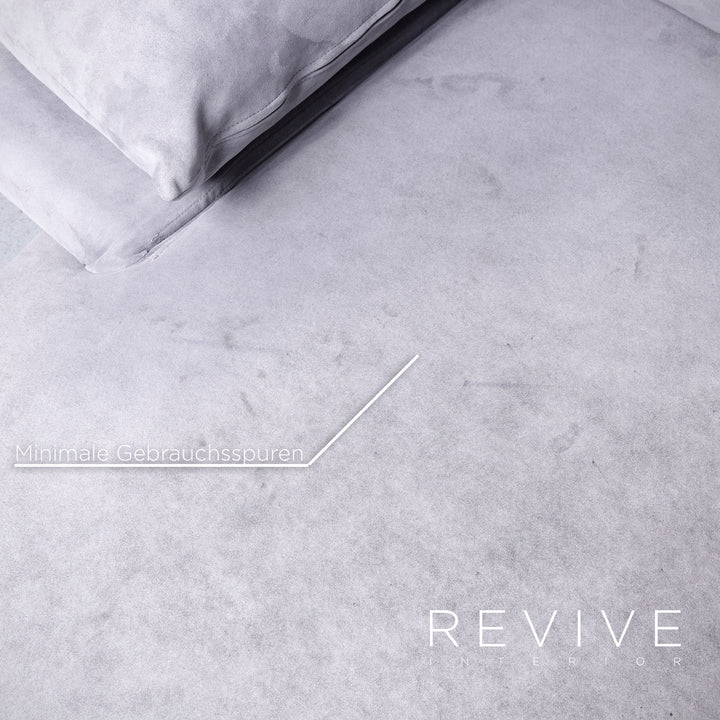 Brühl Tam Designer Fabric Lounger Gray Couch #7036