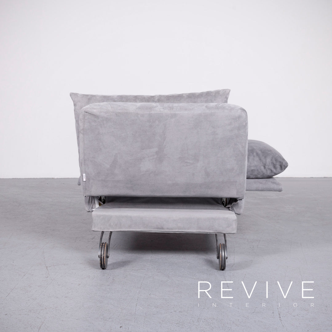 Brühl Tam Designer Fabric Lounger Gray Couch #7036