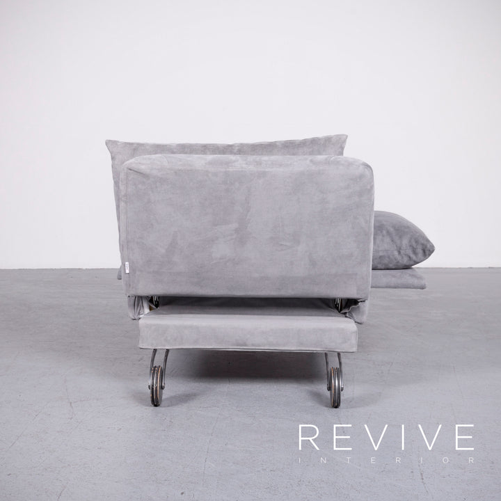 Brühl Tam Designer Fabric Lounger Gray Couch #7036