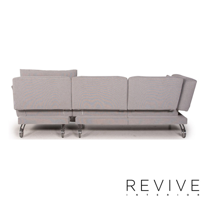 Brühl & Sippold Tam Ecksofa Grau Stoff Wohnlandschaft Kissen