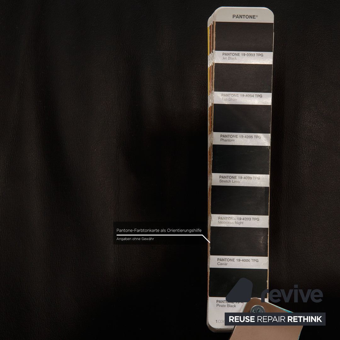 Brühl & Sippold Tomo Leder Sessel Schwarz Funktion Relaxfunktion