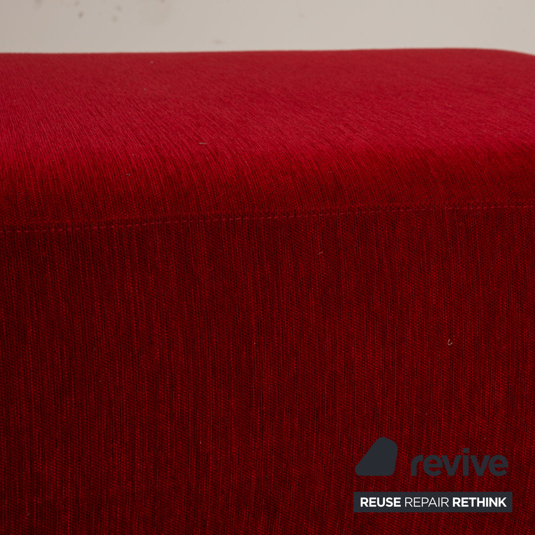 Brühl fabric stool red