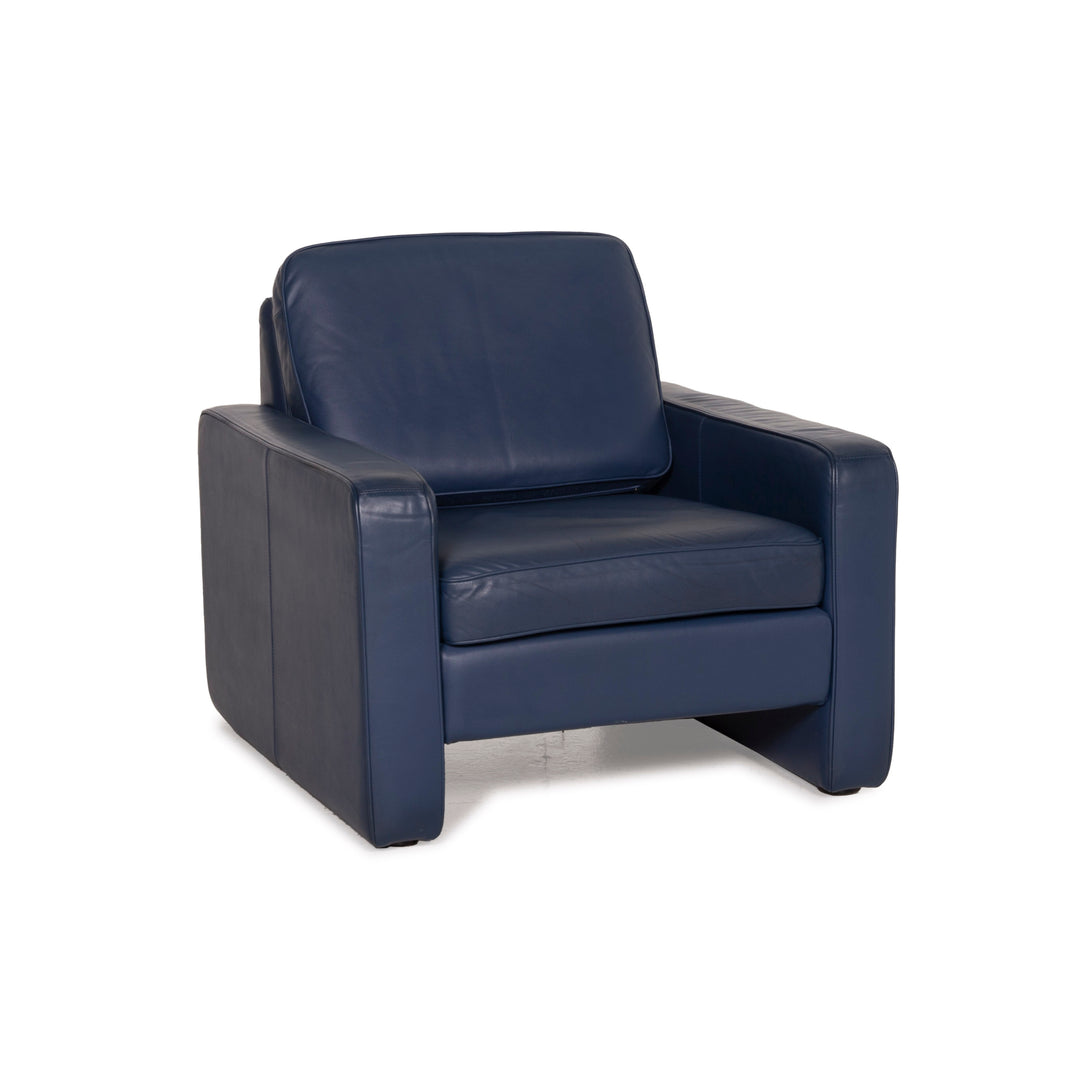 Cor Conseta Leder Sessel Blau
