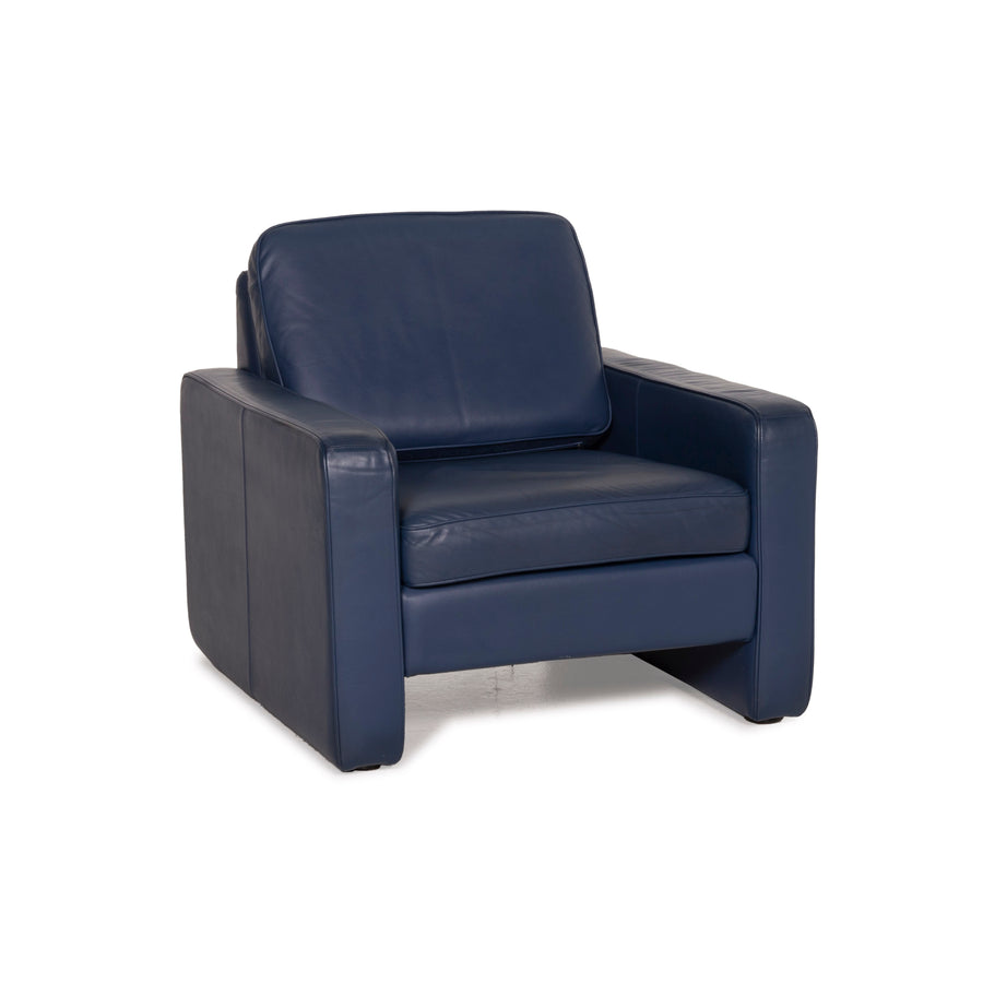 Cor Conseta Leder Sessel Blau
