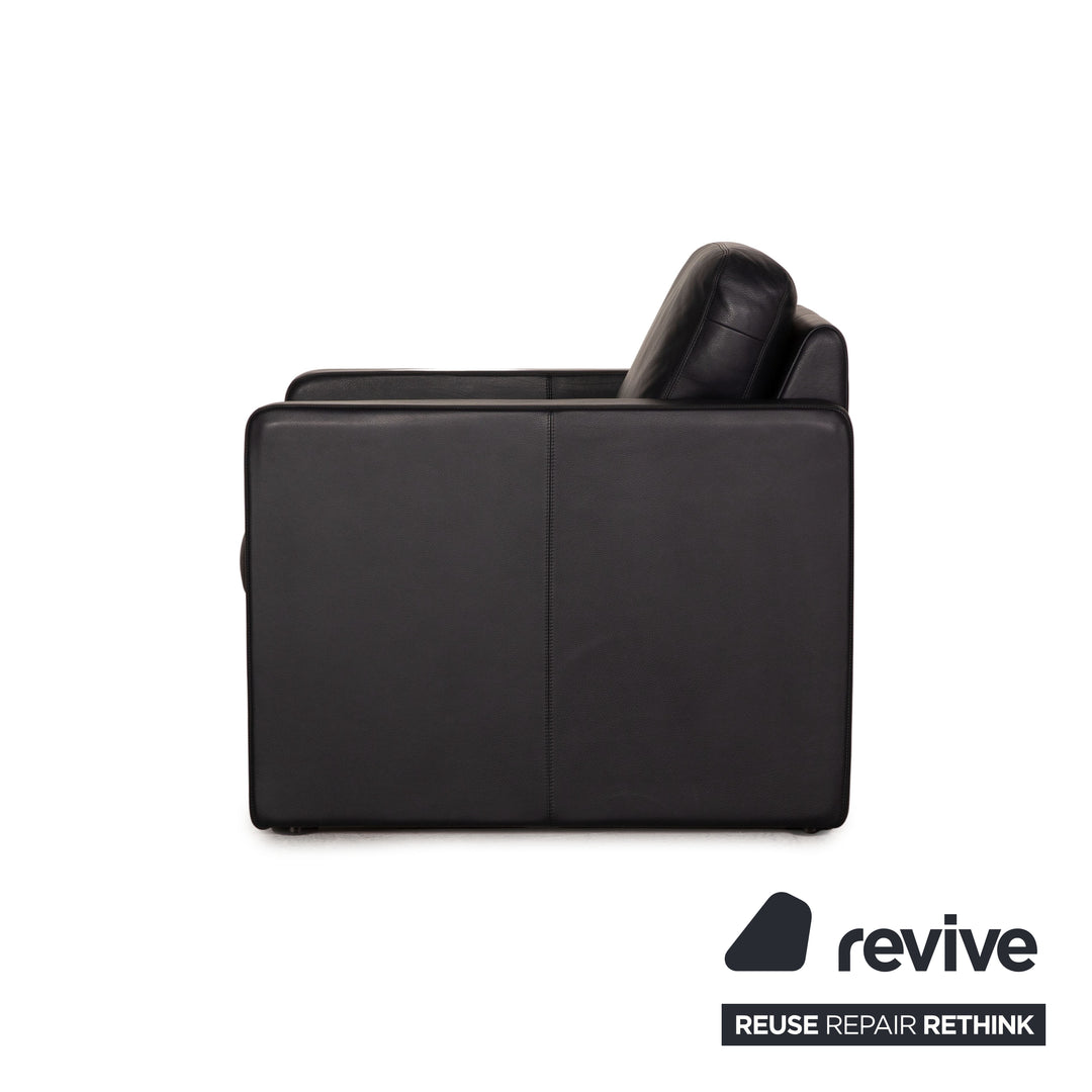 Cor Conseta Leder Sessel Blau