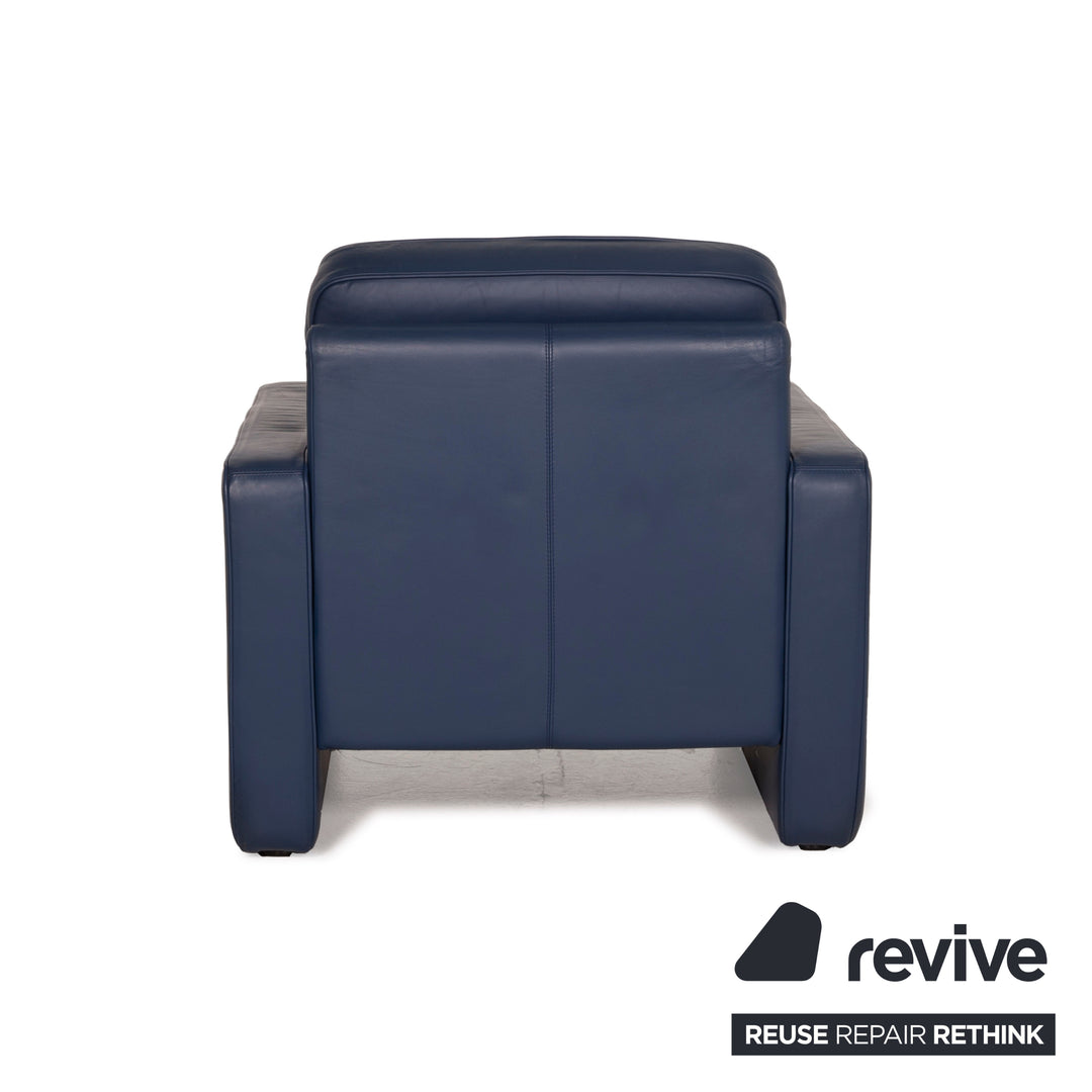 Cor Conseta Leder Sessel Blau