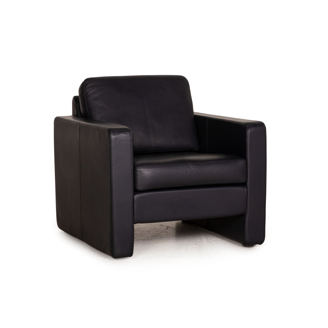 Cor Conseta Leder Sessel Blau