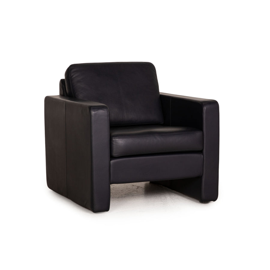 Cor Conseta Leder Sessel Blau