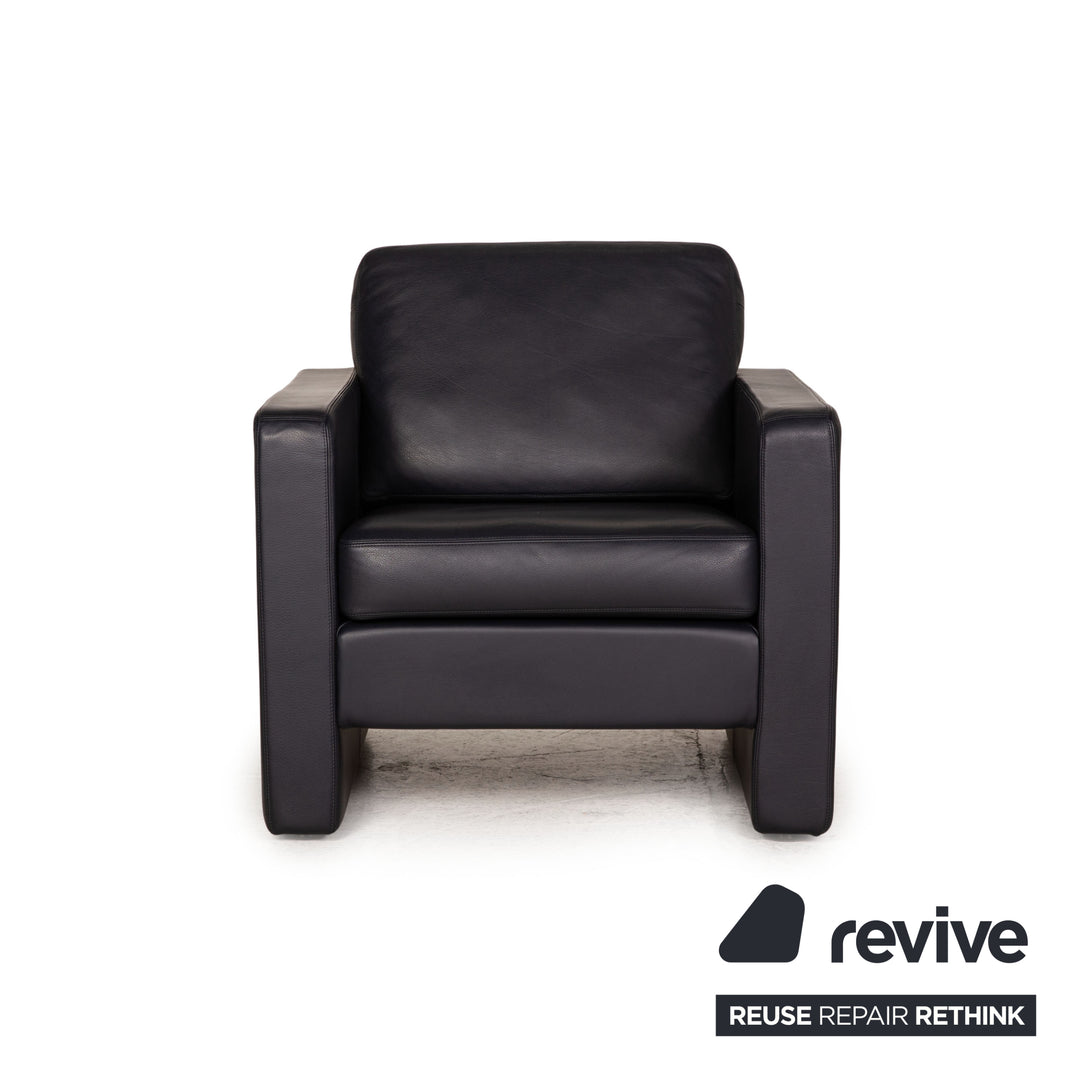 Cor Conseta Leder Sessel Blau