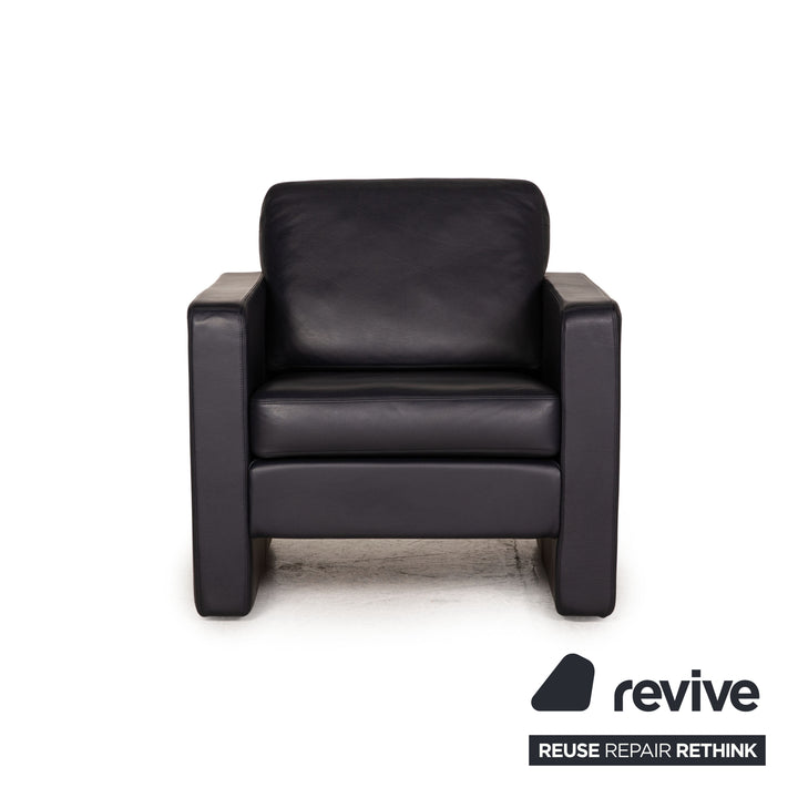 Cor Conseta Leder Sessel Blau