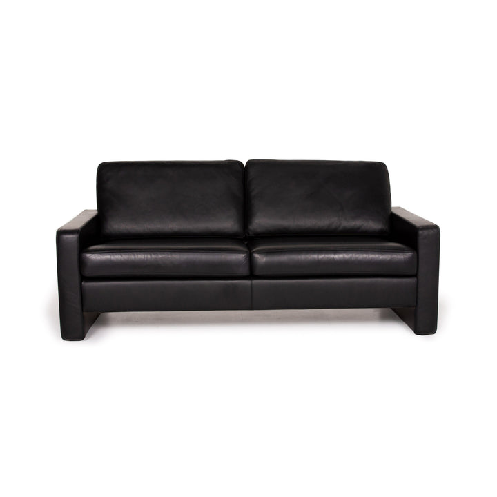 Cor Conseta Leder Sofa Schwarz Dreisitzer #14701