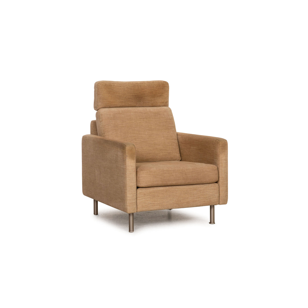 Fauteuil Cor Conseta en tissu beige