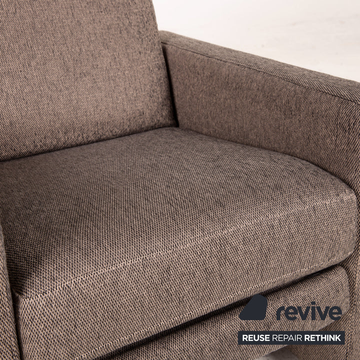 Fauteuil en tissu Cor Conseta beige fonction relaxation