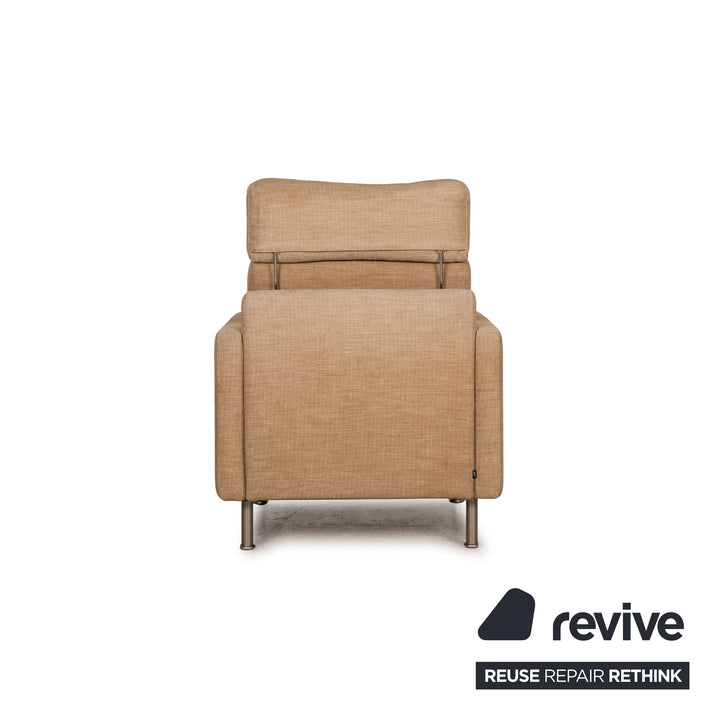Cor Conseta fabric armchair set beige function swivel function