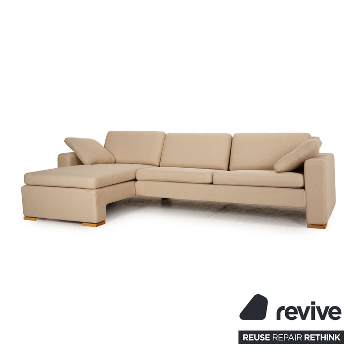 Cor Conseta fabric sofa beige corner sofa couch