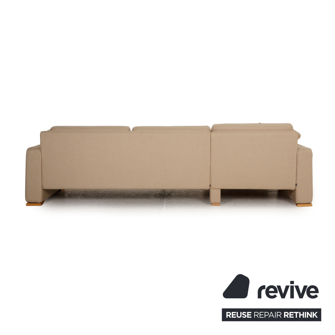 Cor Conseta fabric sofa beige corner sofa couch