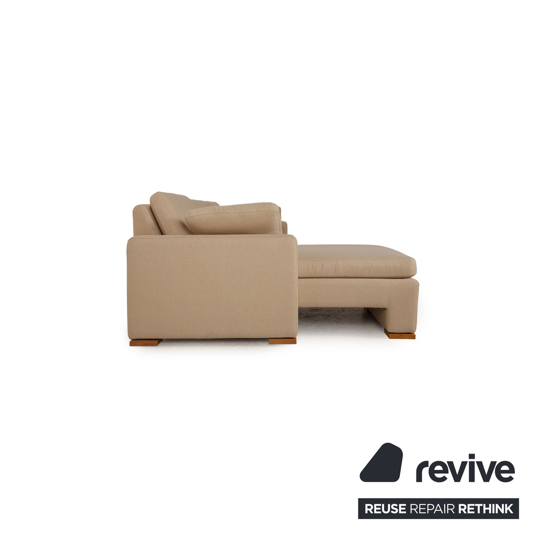 Cor Conseta fabric sofa beige corner sofa couch