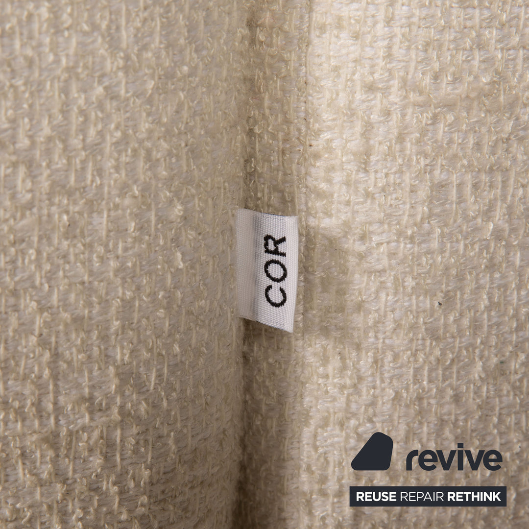 Cor Conseta Stoff Sofa Grau Ecksofa Couch