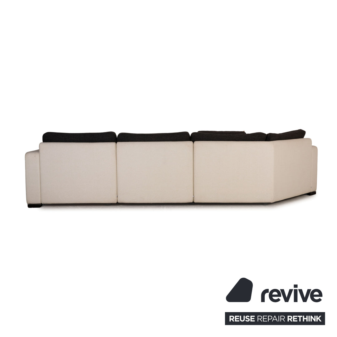 Cor Conseta Stoff Sofa Grau Ecksofa Couch
