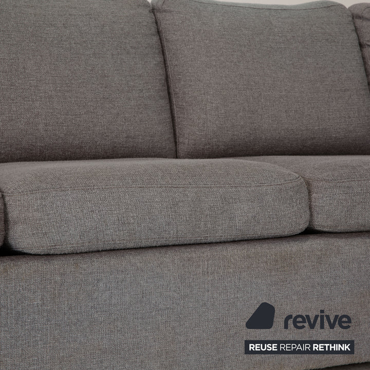 Cor Conseta Stoff Sofa Grau Ecksofa Couch