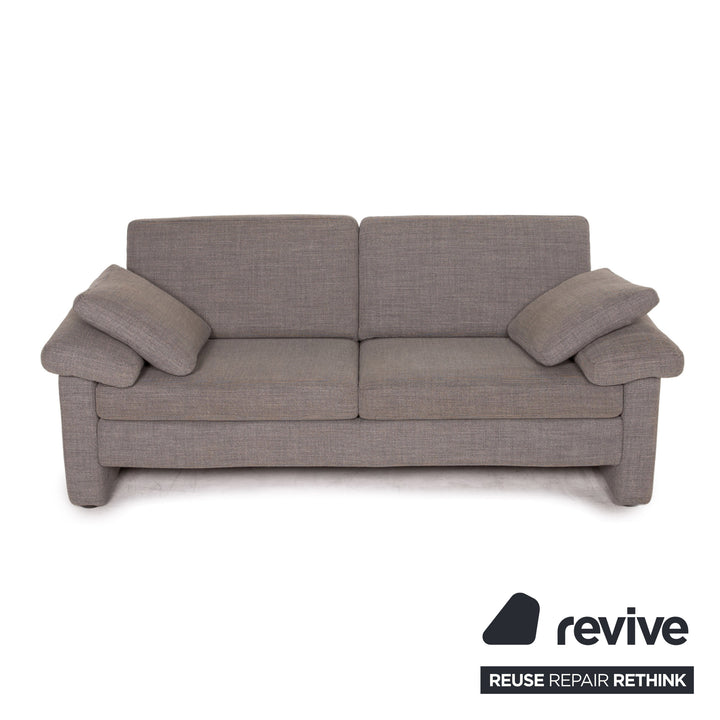 Cor Conseta Stoff Sofa Grau Zweisitzer Couch