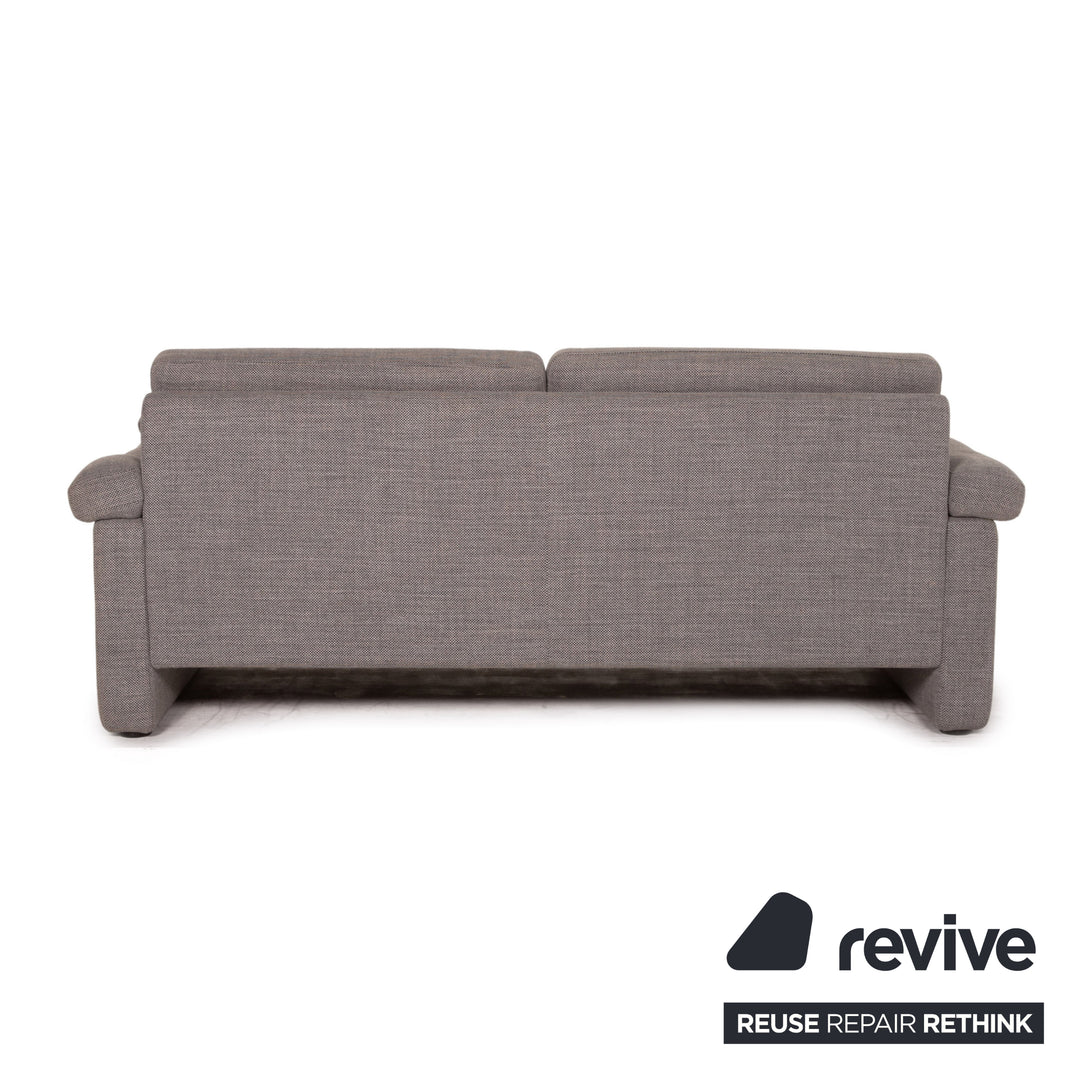 Cor Conseta Stoff Sofa Grau Zweisitzer Couch