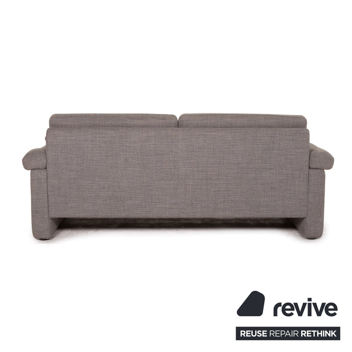 Cor Conseta Stoff Sofa Grau Zweisitzer Couch