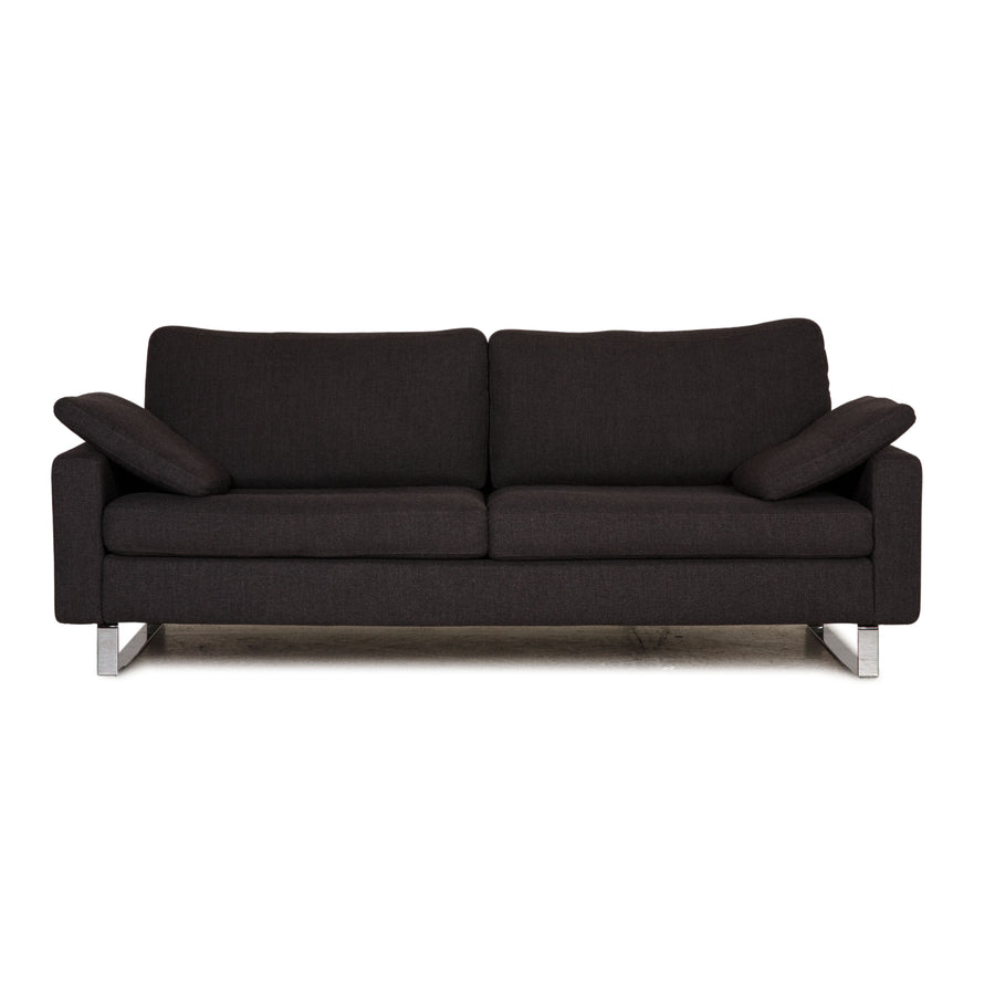 Cor Conseta Stoff Sofa Grau Zweisitzer Couch