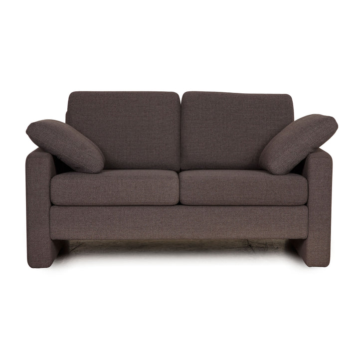 Cor Conseta Stoff Zweisitzer Grau Sofa Couch