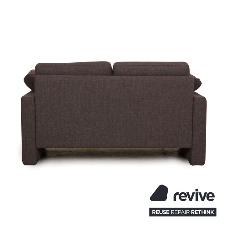 Cor Conseta Stoff Zweisitzer Grau Sofa Couch
