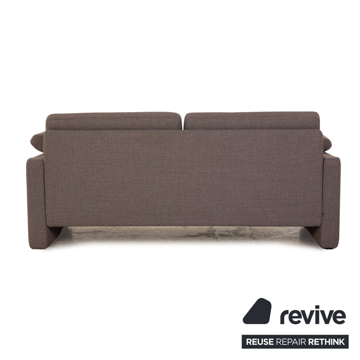Cor Conseta Stoff Zweisitzer Grau Sofa Couch