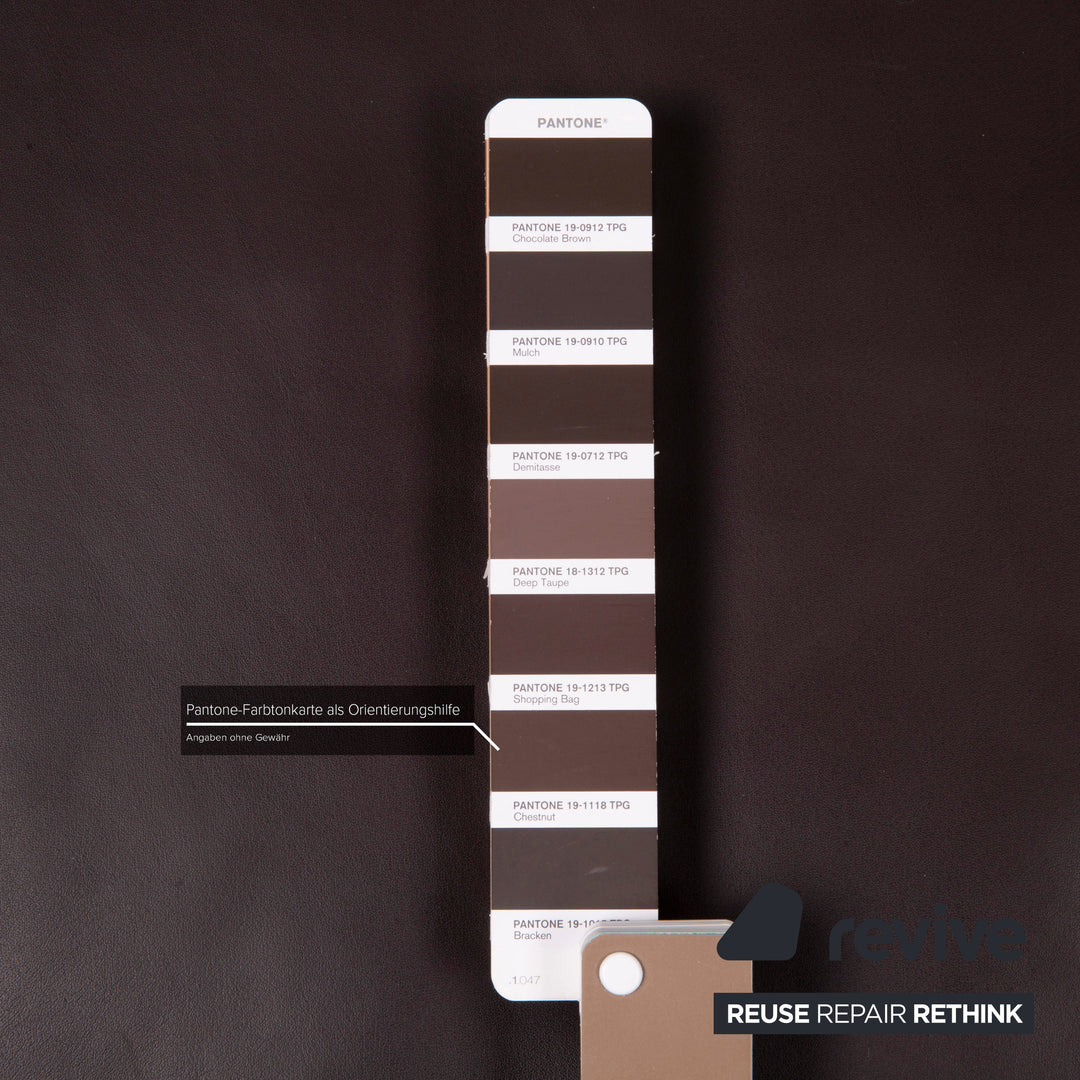 Cor Jalis Leder Hocker Braun
