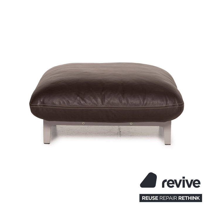 Cor Jalis Leder Hocker Braun
