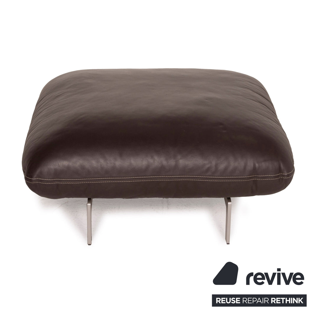 Cor Jalis Leder Hocker Braun