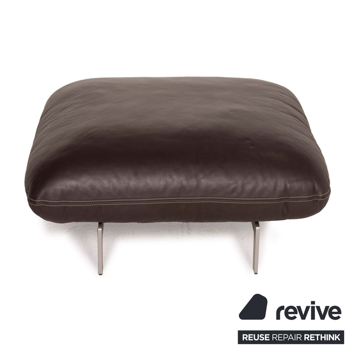 Cor Jalis Leder Hocker Braun
