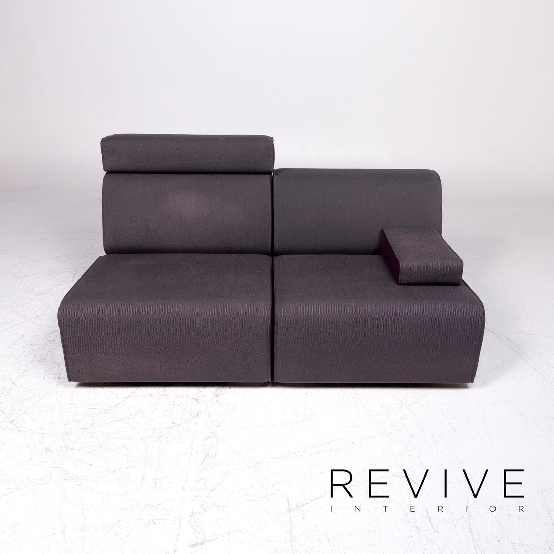 Cor Kelp Stoff Sofa Zweisitzer Couch #9284