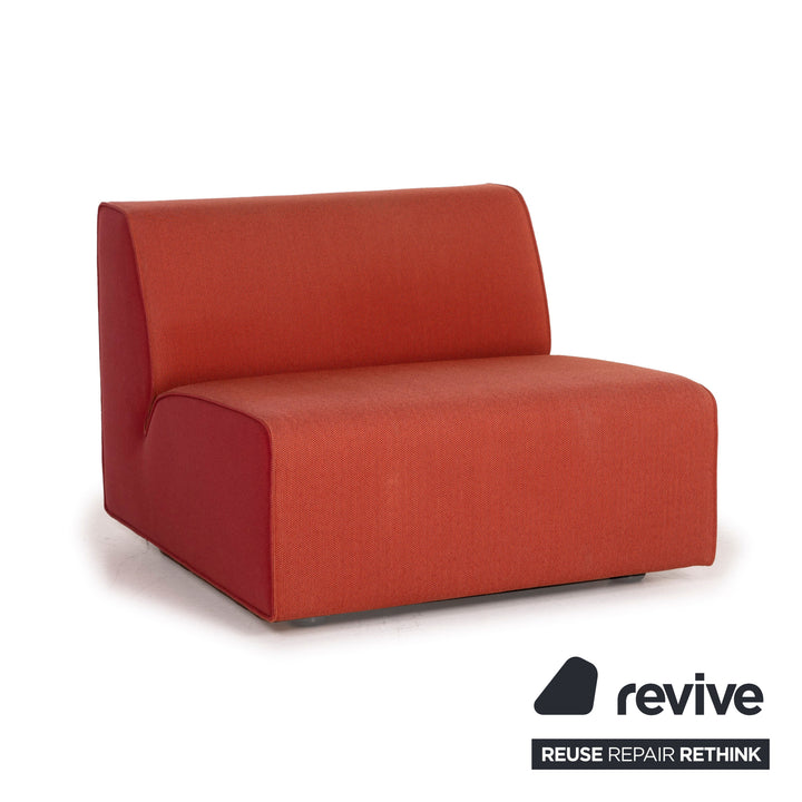 Cor Kelp Stoff Sessel Orange Modular
