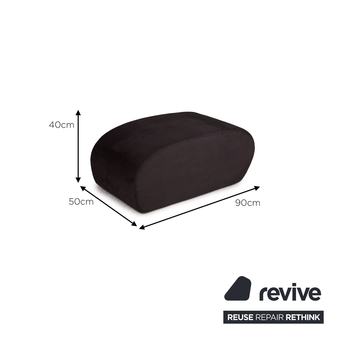 Cor Lava Stoff Sofa Rot Braun Ecksofa Modulsofa Couch