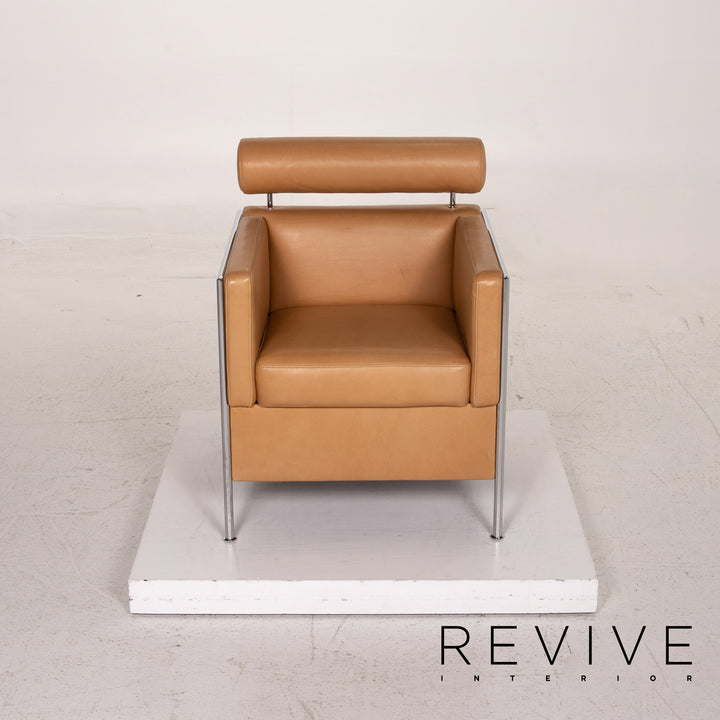 Cor Nemo Leder Sessel Beige #15573
