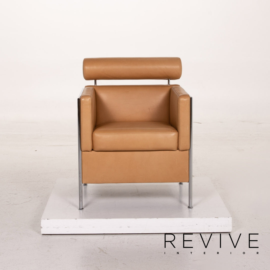 Cor Nemo Leder Sessel Beige #15573